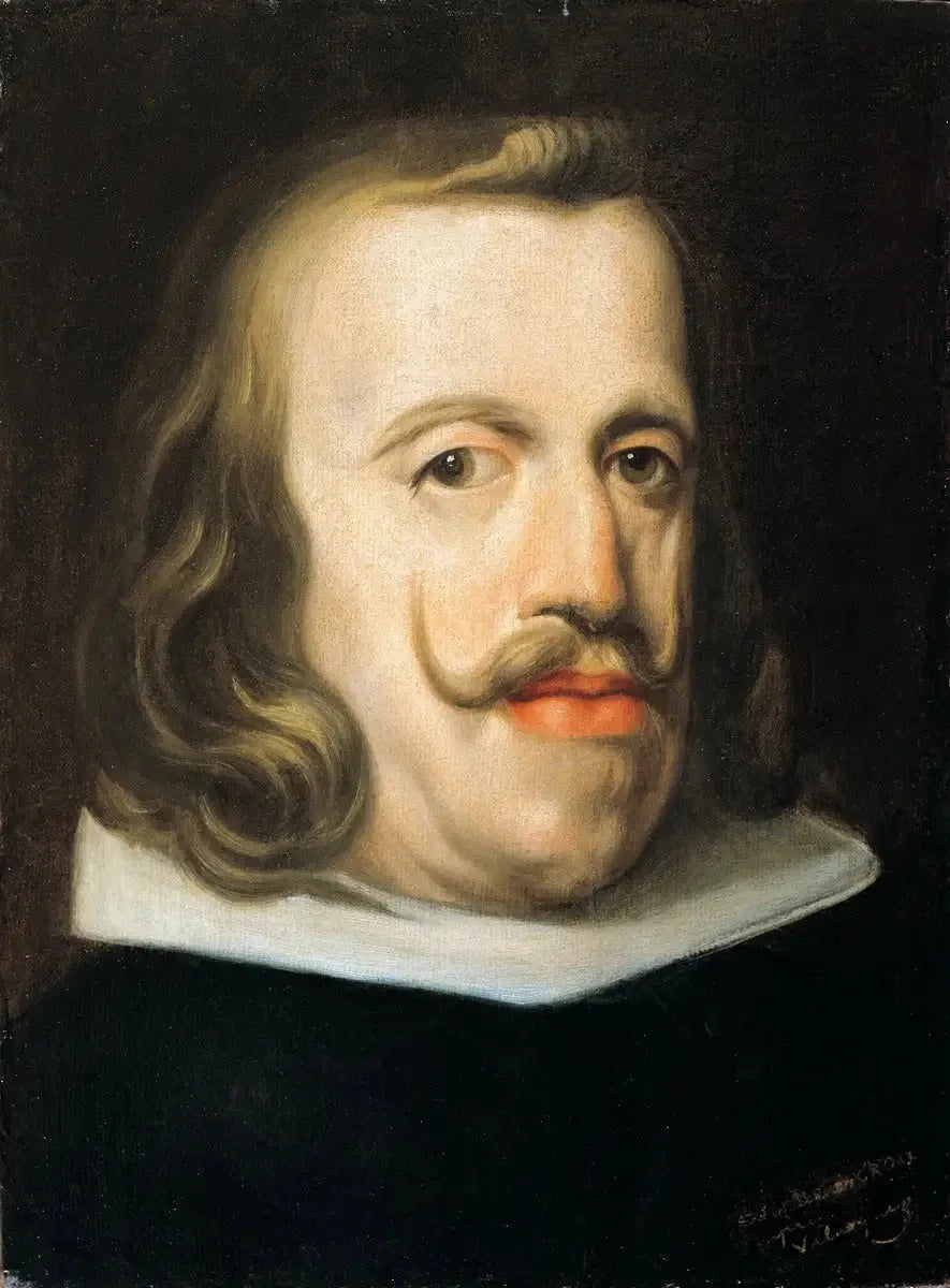 Retrato do rei Filipe IV da Espanha - Eugène Delacroix