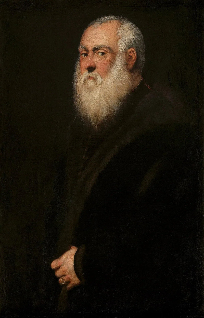 Retrato do rei Sigismundo II Augusto (1520-1572) - Jacopo Tintoretto