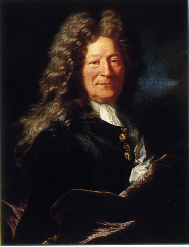 Retrato do escultor François Girardon - Hyacinthe Rigaud
