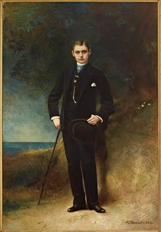 Retrato do senador Leland Stanford - Léon Bonnat