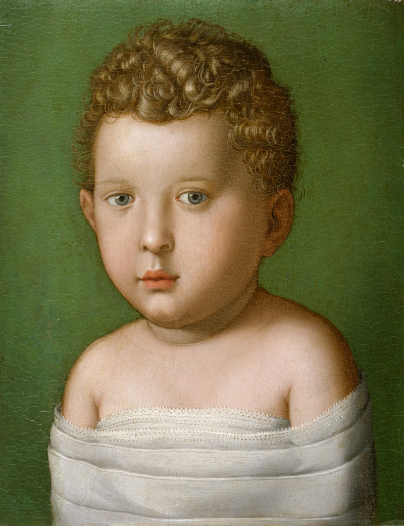 Retrato de um bebê menino - Bronzino