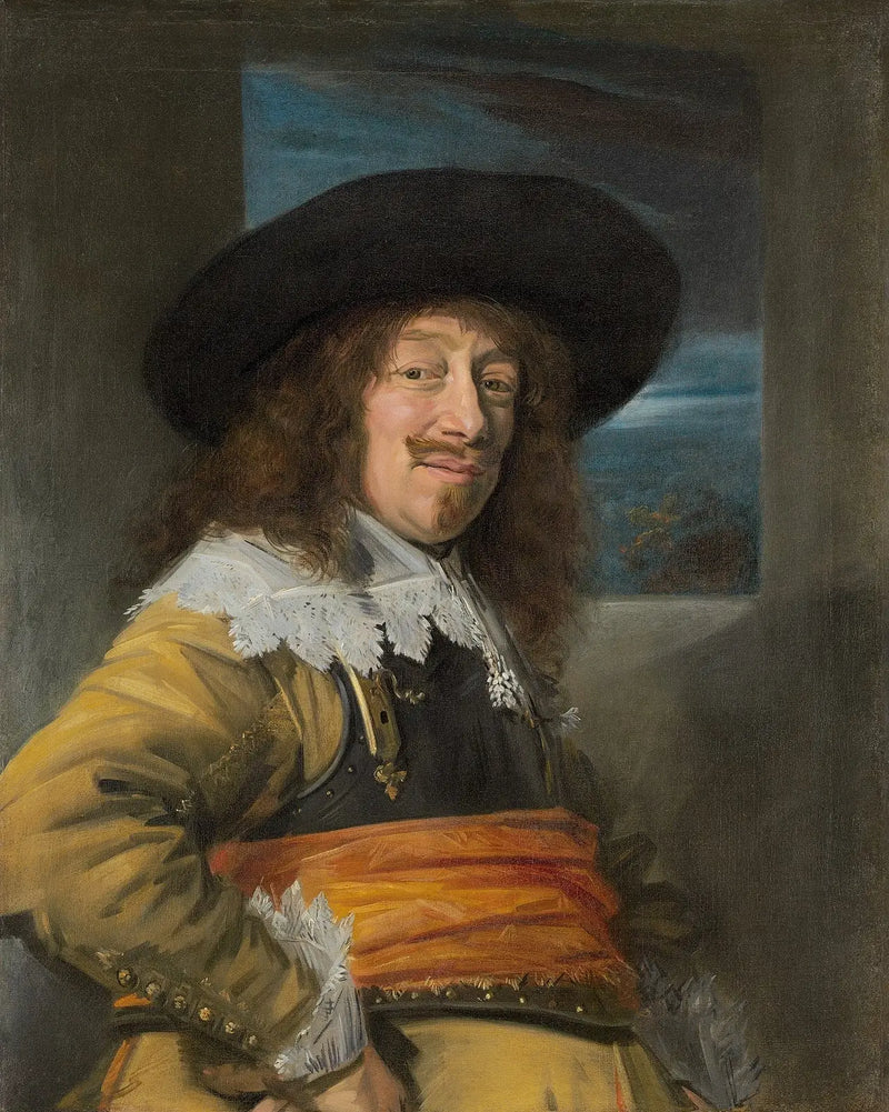 Retrato de um cavaleiro - Frans Hals