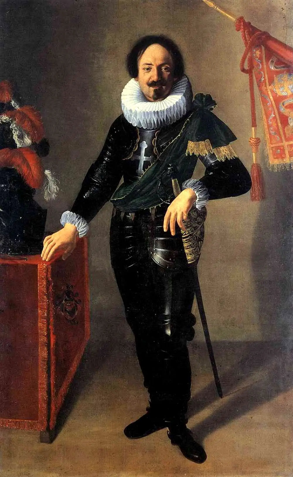 Portrait d’un chevalier de l’ordre des Saints-Maurice-et-Lazare - Artemisia Gentileschi - Alpha Reproduction