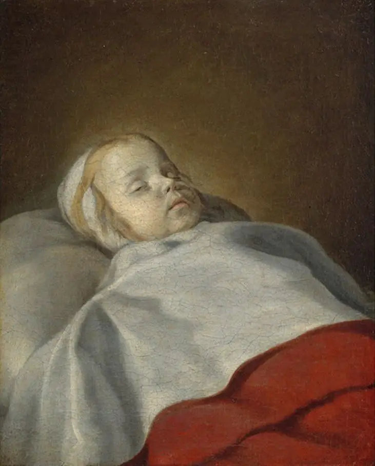 Retrato de uma criança morta - Philippe de Champaigne