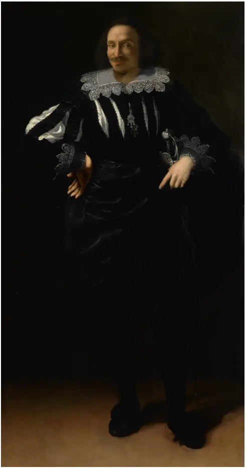 Portrait d’un gentilhomme - Artemisia Gentileschi - Alpha Reproduction