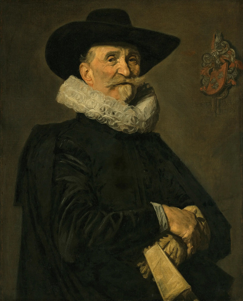 Retrato de um homem idoso - Frans Hals