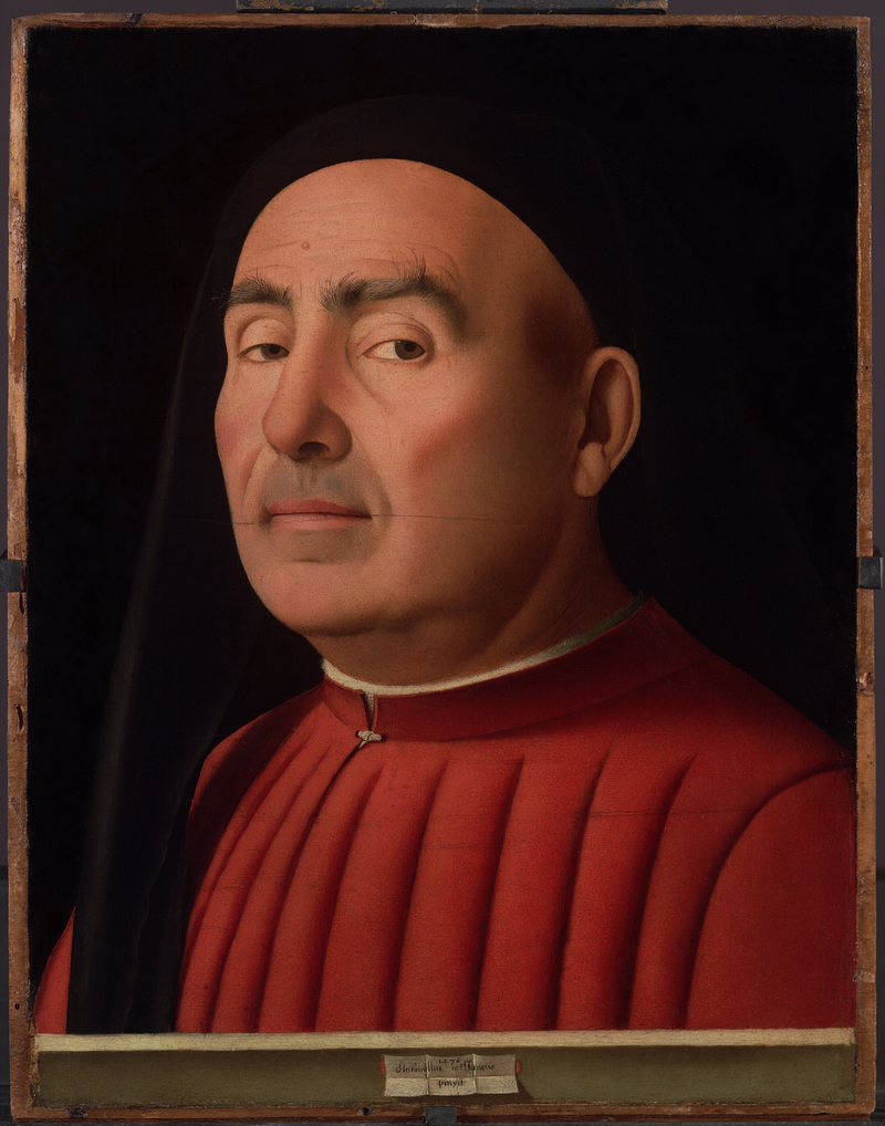 Retrato de um homem - Antonello de Messina