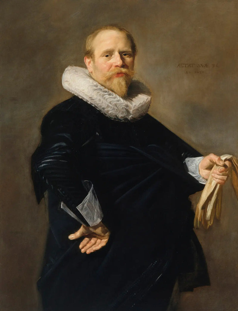 retrato de um homem desconhecido - Frans Hals