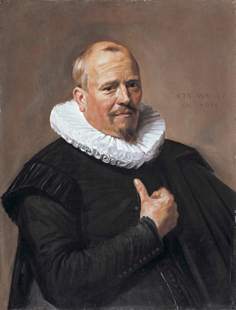 Retrato de um homem desconhecido - Frans Hals