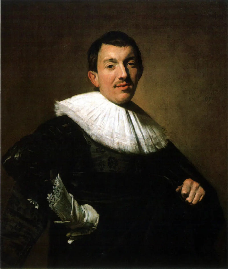retrato de um homem desconhecido - Frans Hals