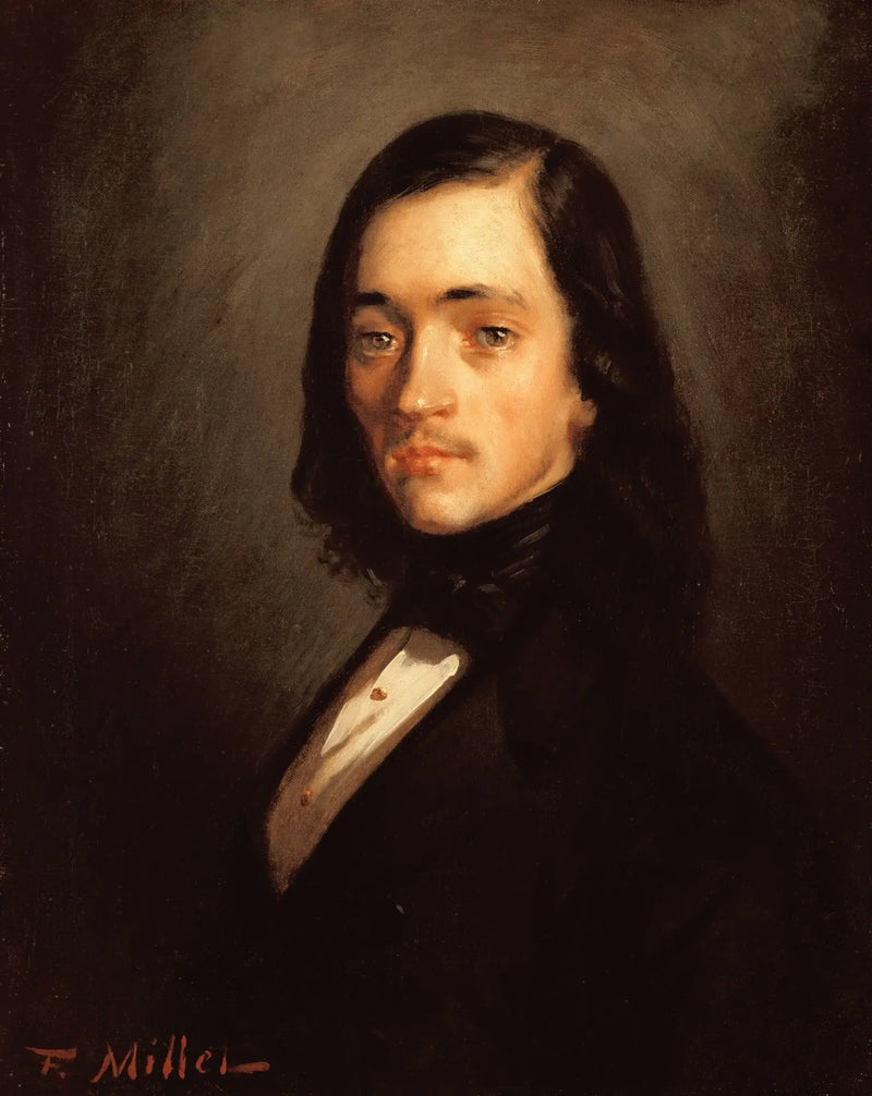 Retrato de um homem - Jean-François Millet