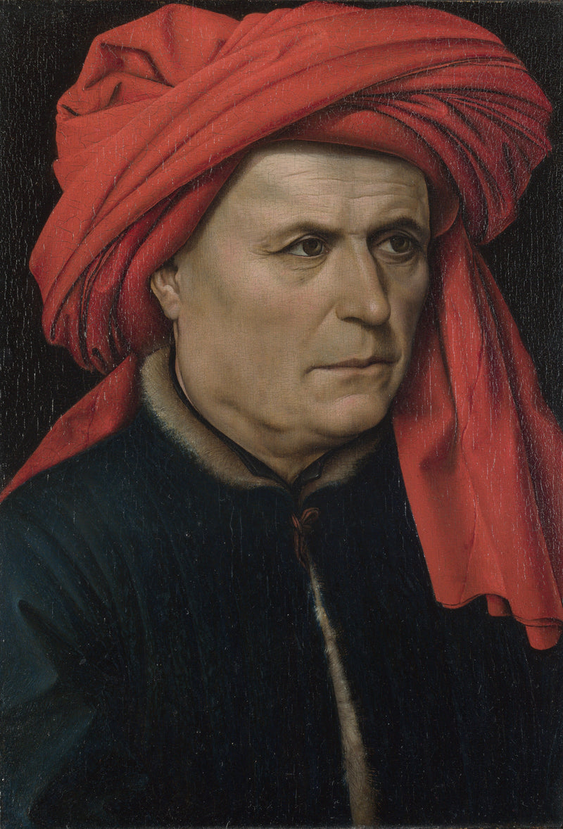 Retrato de um homem - Robert Campin