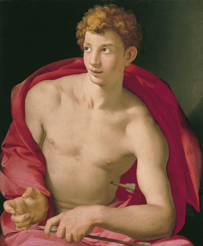 Retrato de um jovem em San Sebastián - Bronzino