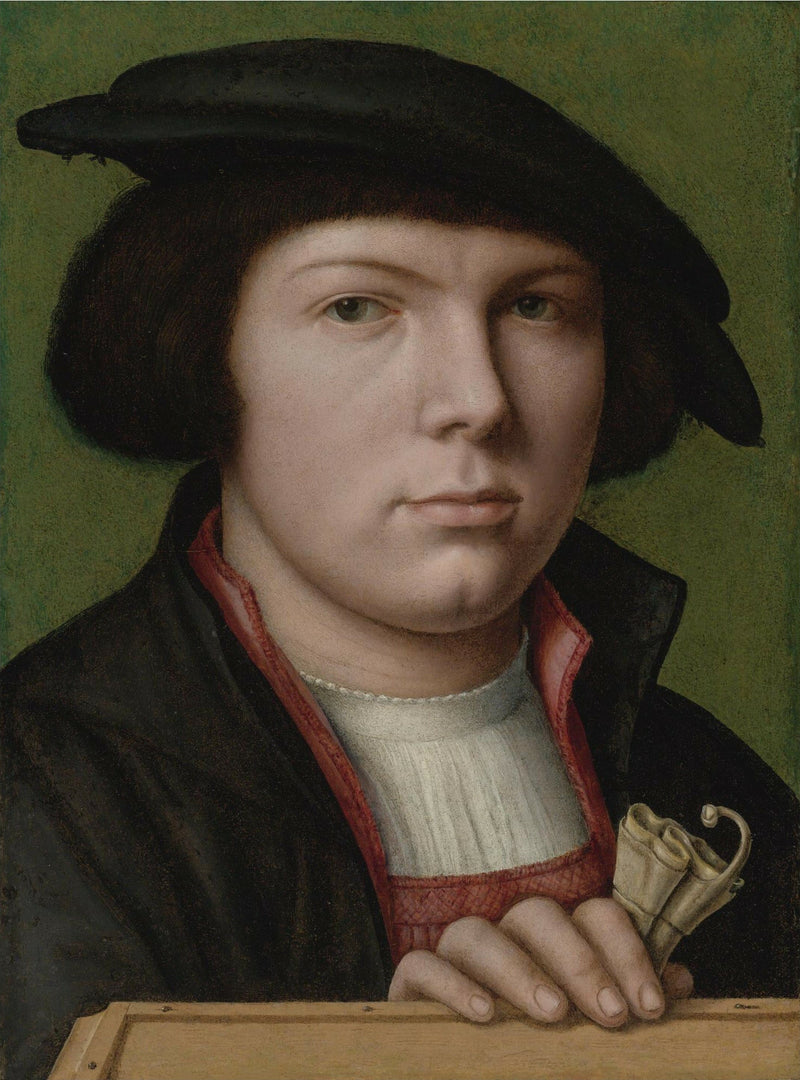 Retrato de um jovem homem - Joos van Cleve