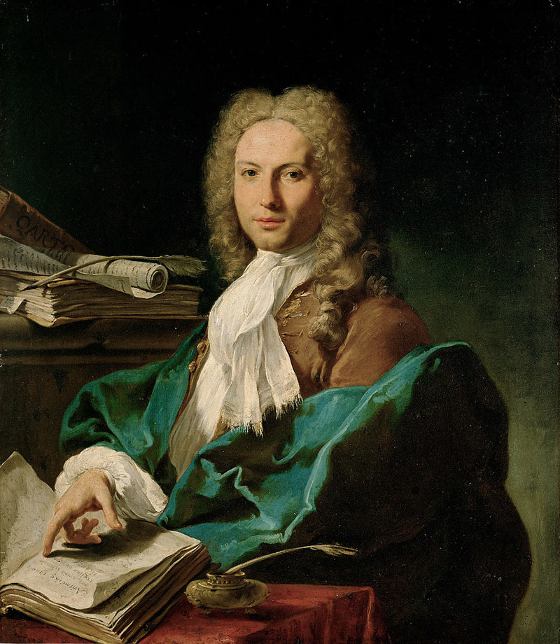 Retrato de um matemático - Giovanni Battista Pittoni