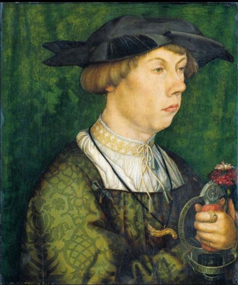 Retrato de um membro da família Weiss de Augsburg - Hans Holbein, o Velho
