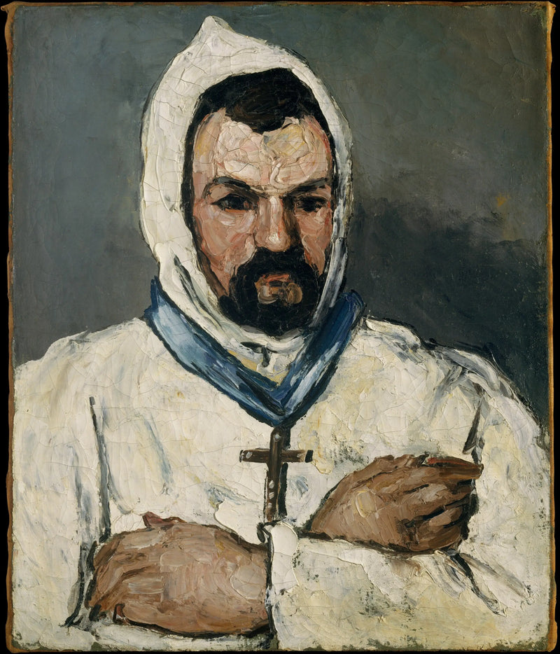 Retrato de um monge - Paul Cézanne