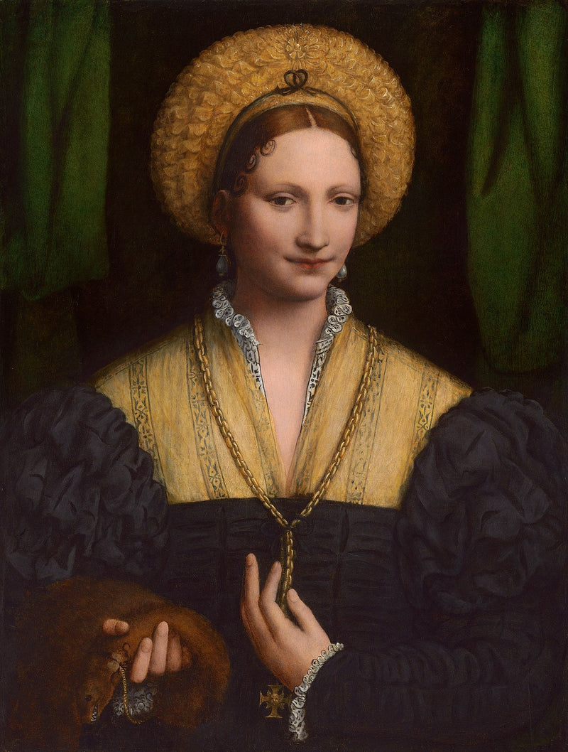 Retrato de uma dama - Bernardino Luini