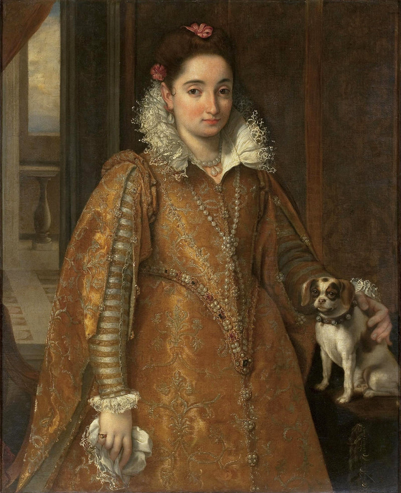 Retrato de uma dama - Federico Barroci