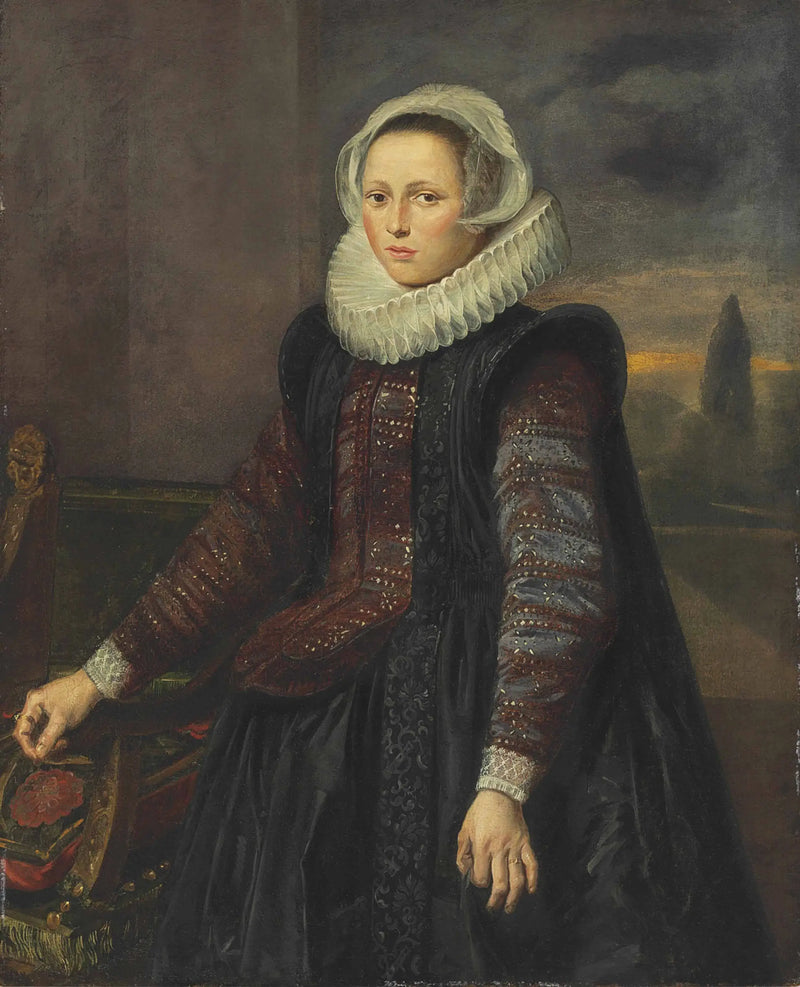 Retrato de uma dama - Frans Hals