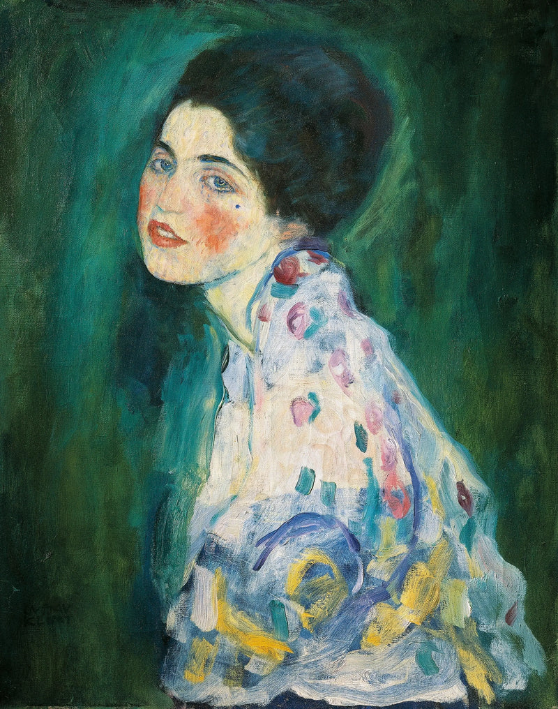Retrato de uma Dama - Gustav Klimt