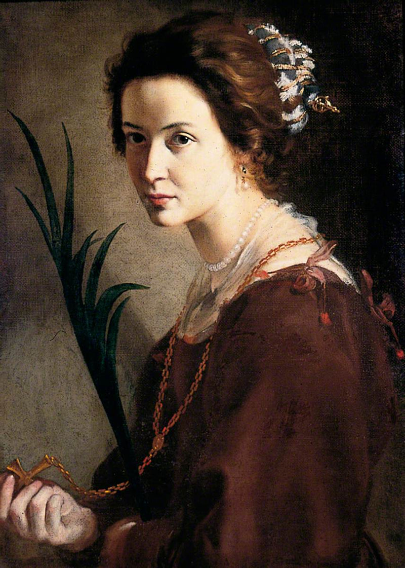 Retrato de uma dama desconhecida em Santa Isabel - Alonso Cano