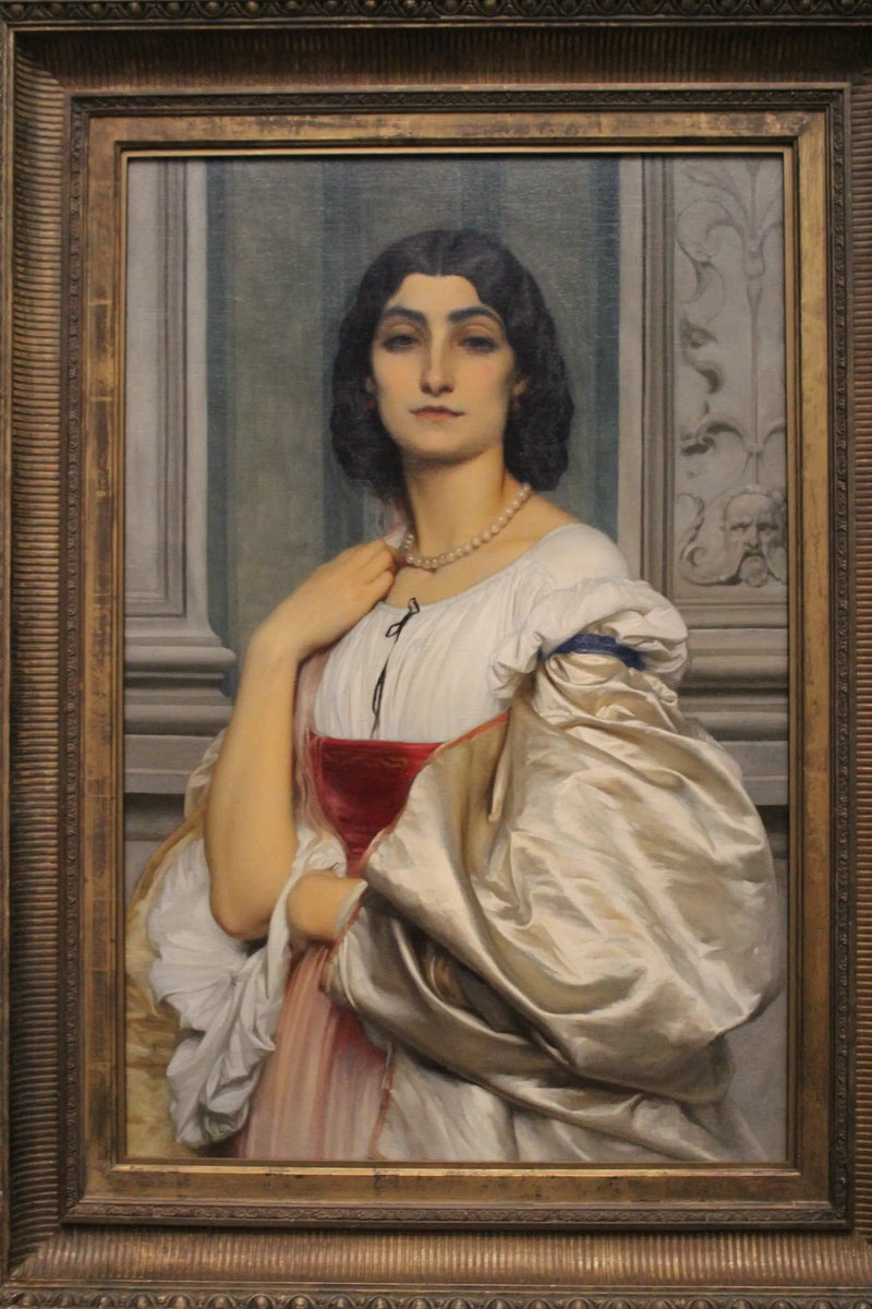 Retrato de uma dama romana (La Nanna) - Frederic Leighton