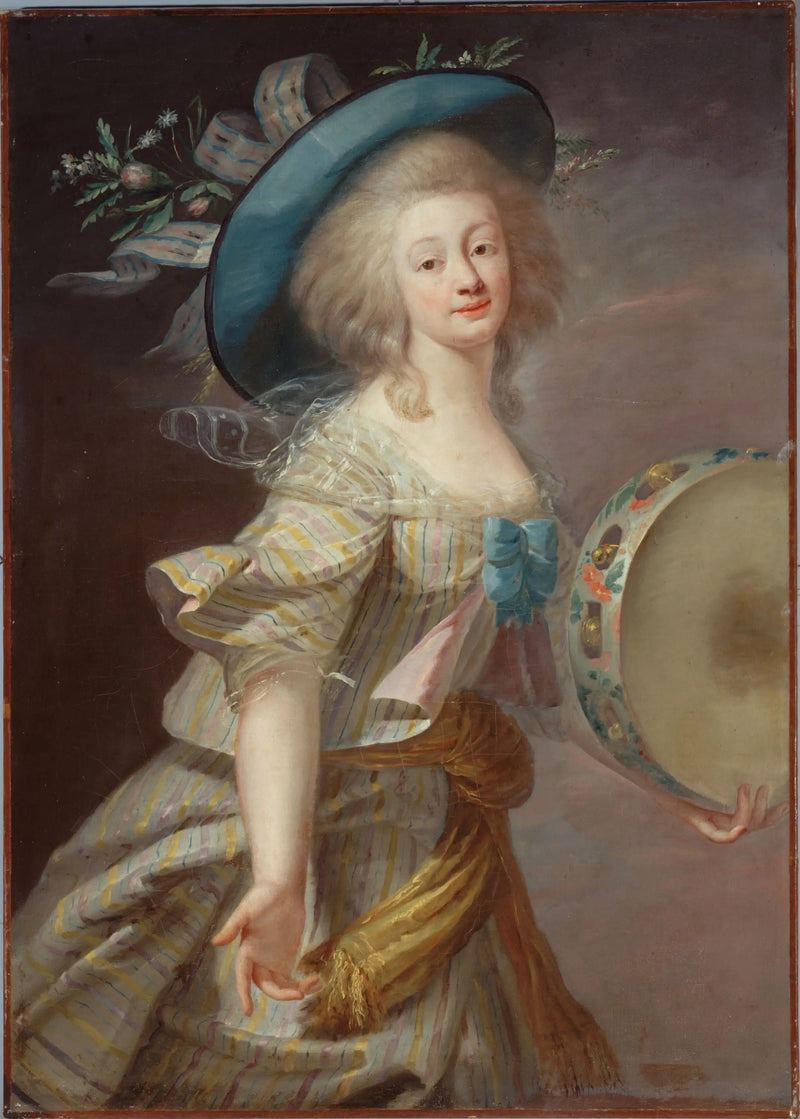 Retrato de uma bailarina - Élisabeth Vigée Le Brun
