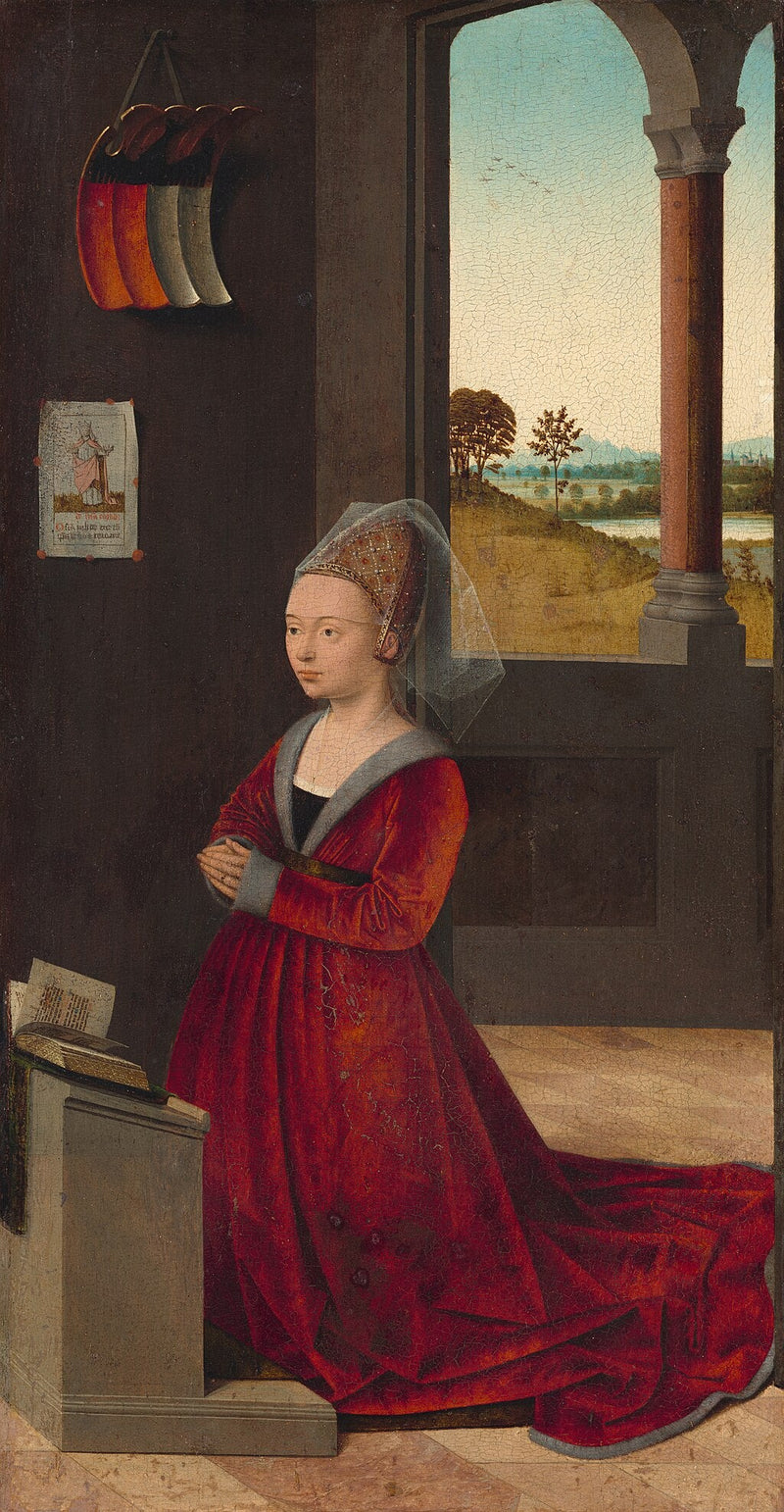Retrato de uma doadora - Petrus Christus