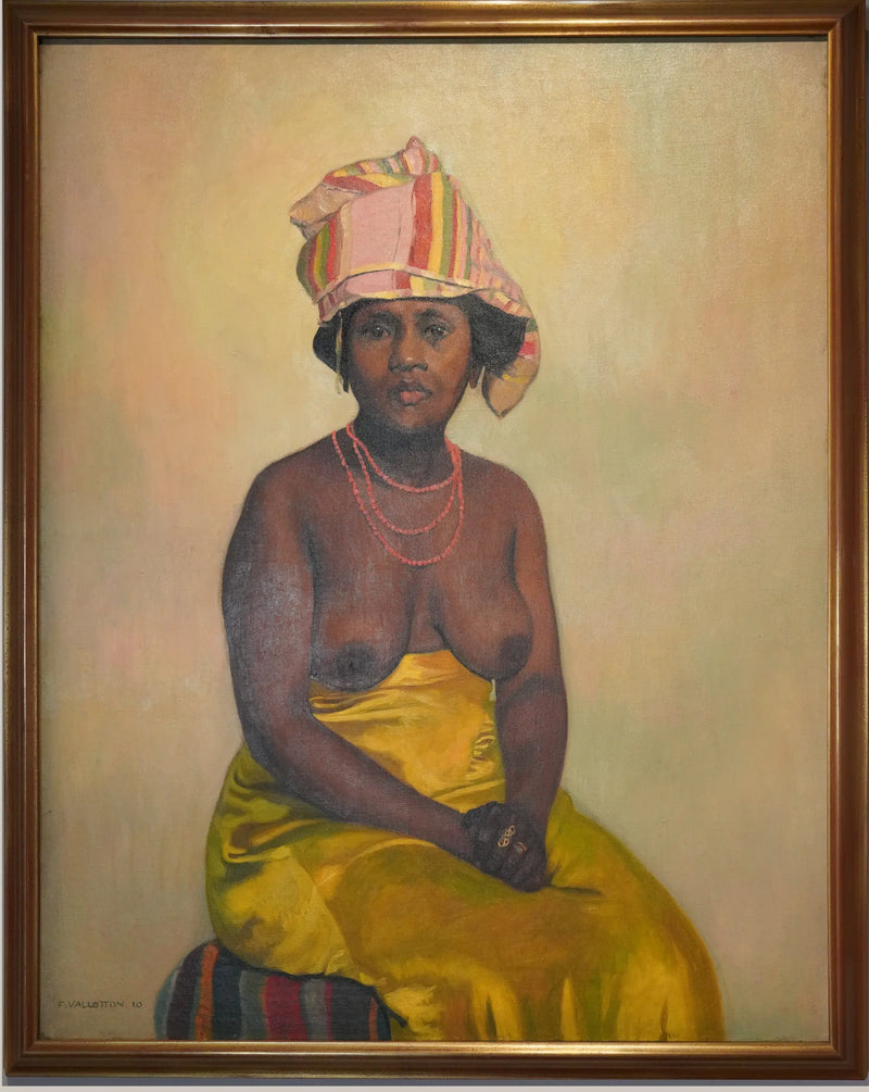 Retrato de uma mulher africana - Félix Vallotton