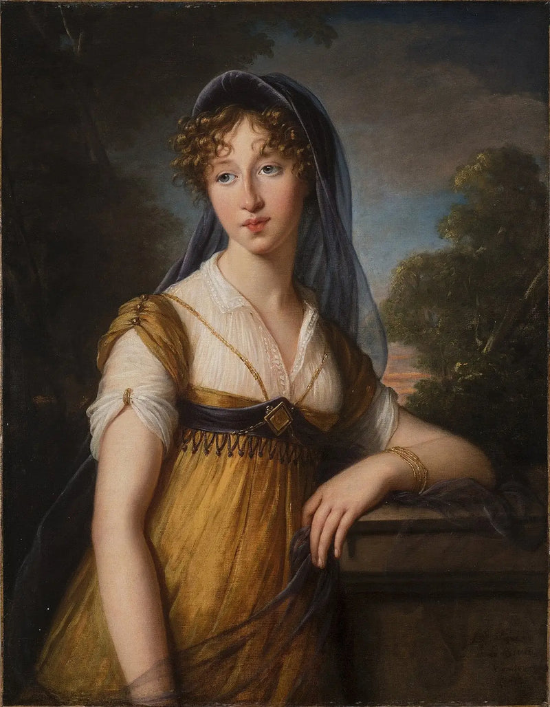 Retrato de uma mulher - Élisabeth Vigée Le Brun