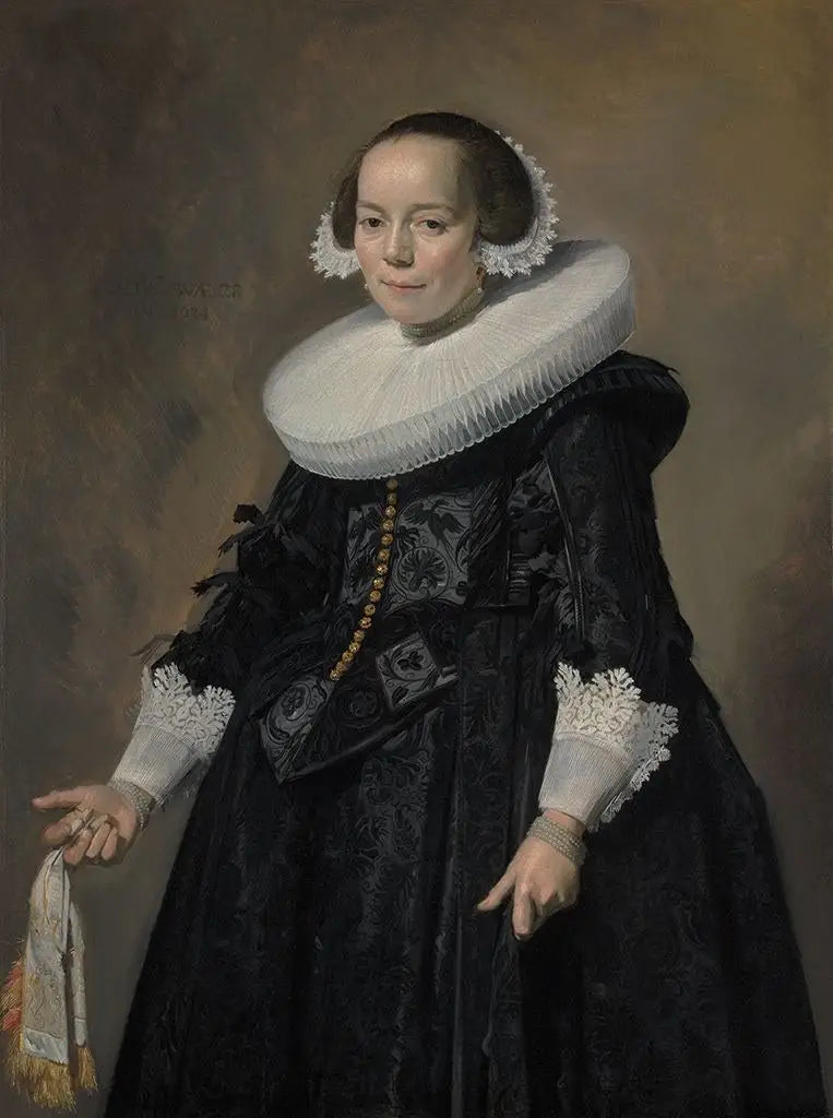 Retrato de uma mulher - Frans Hals