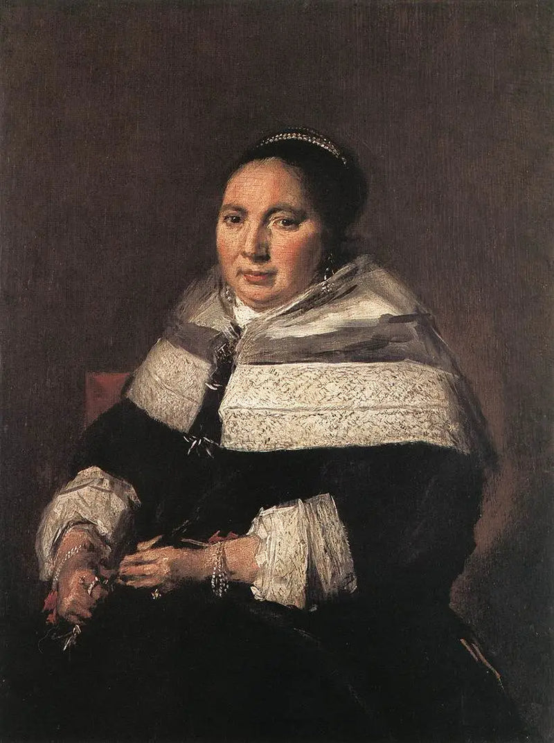 Retrato de uma mulher - Frans Hals