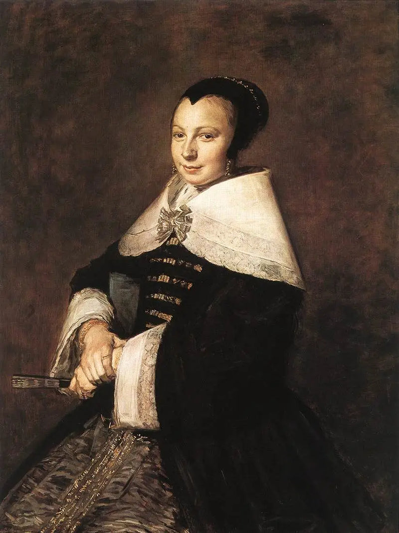 Retrato de uma mulher - Frans Hals
