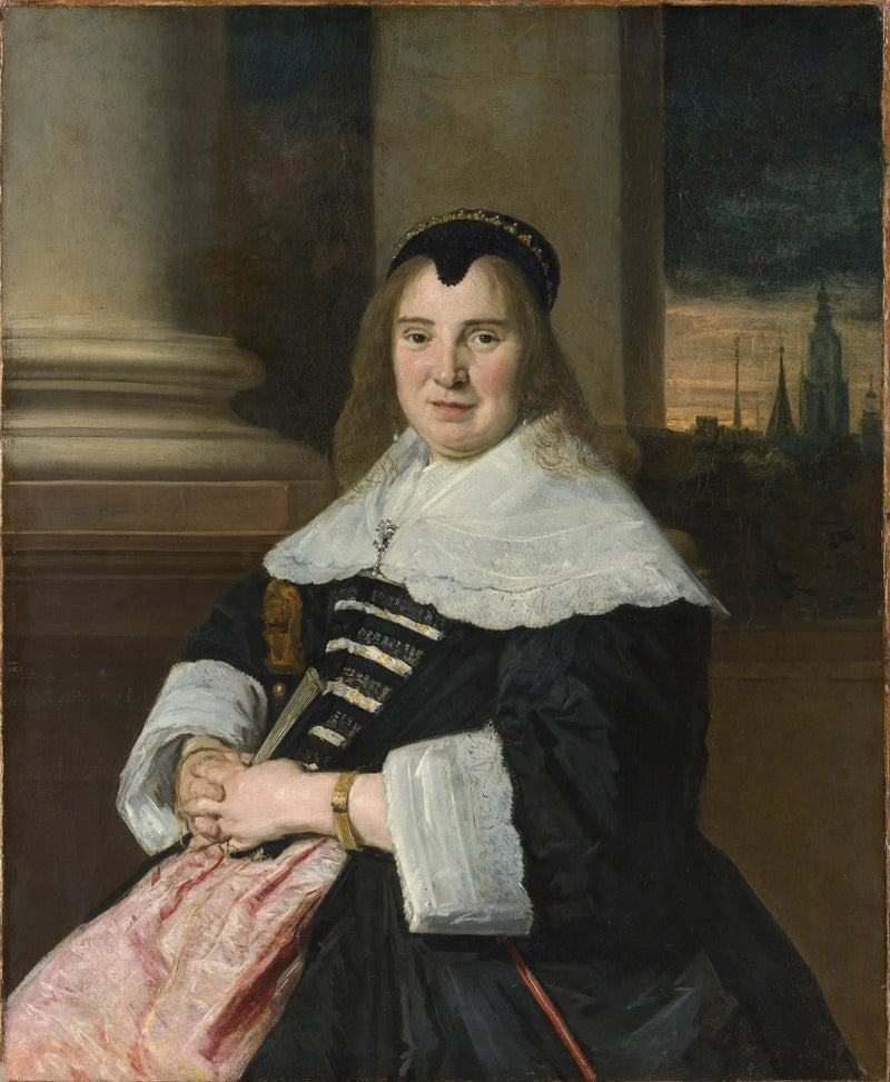 Retrato de uma mulher - Frans Hals
