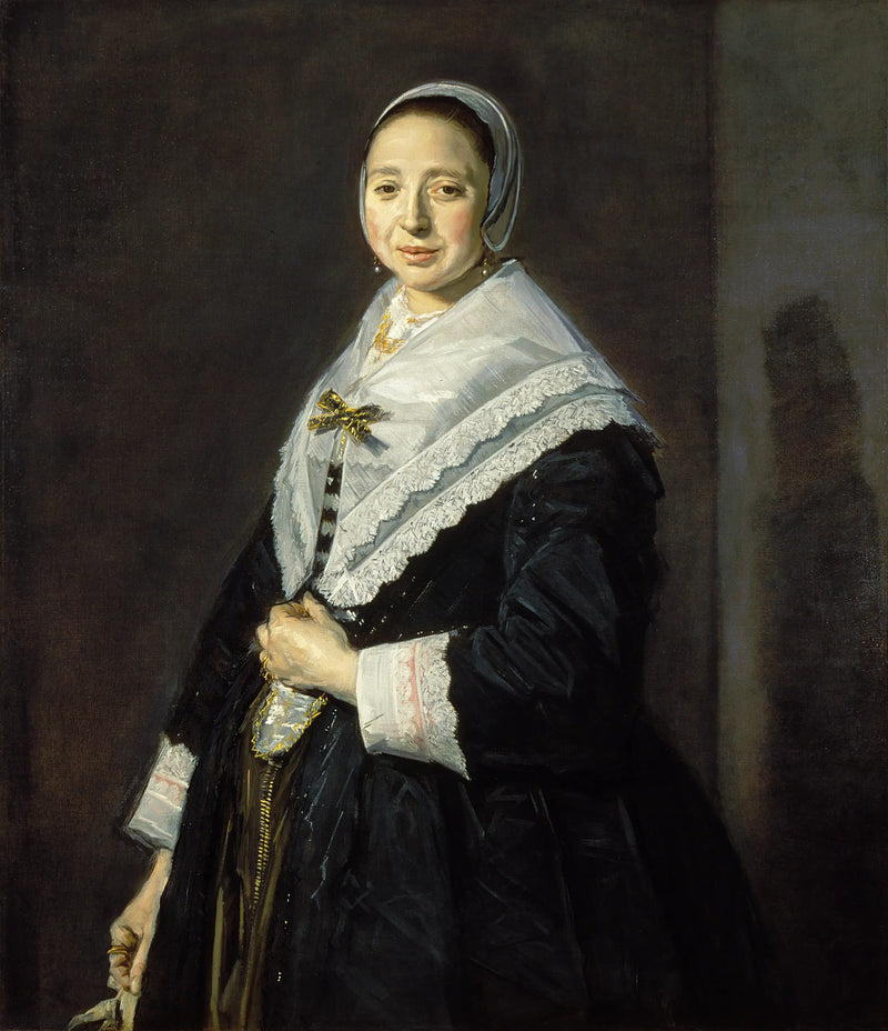 Retrato de uma mulher - Frans Hals