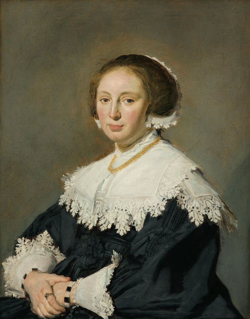 Retrato de uma mulher - Frans Hals