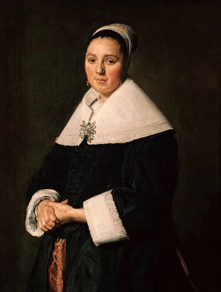 Retrato de uma mulher - Frans Hals