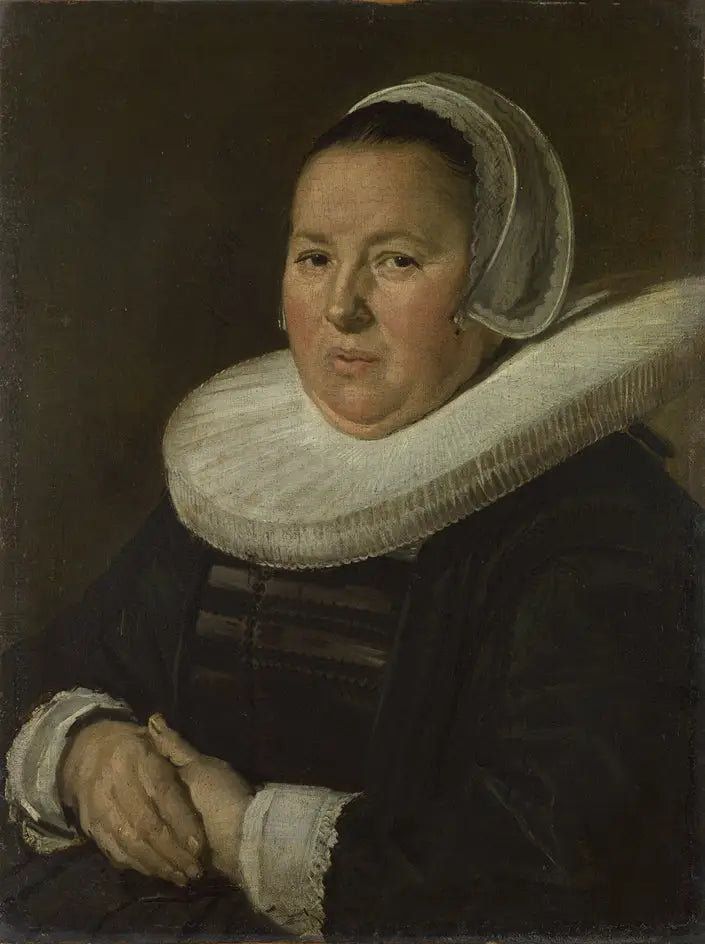 Retrato de uma mulher desconhecida - Frans Hals