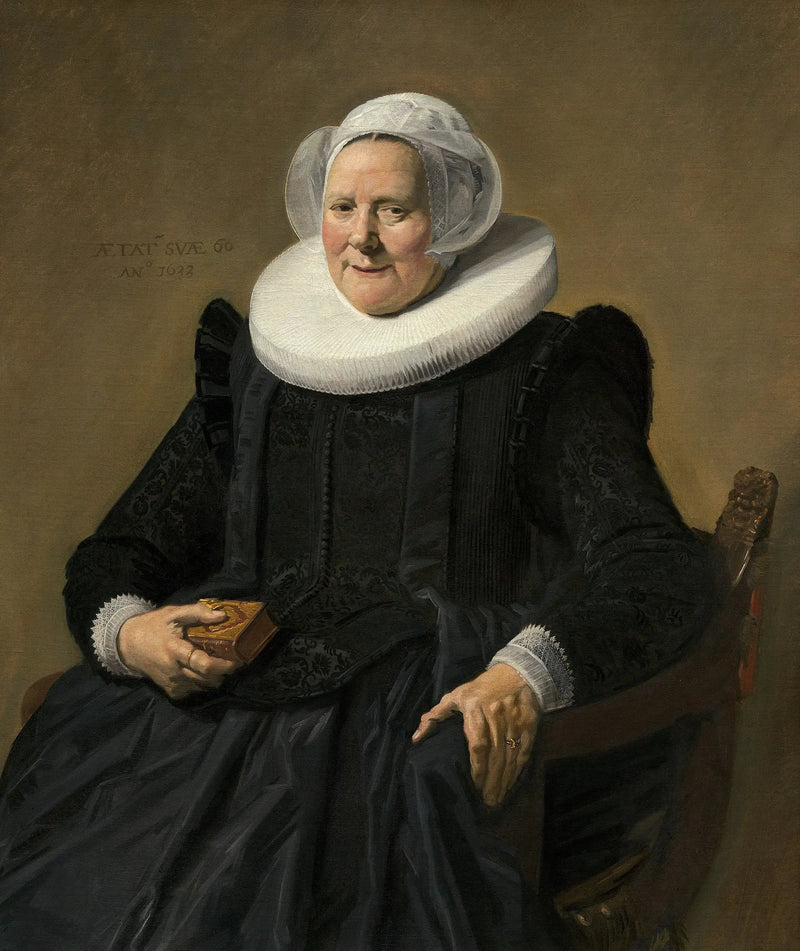  retrato de uma mulher desconhecida - Frans Hals