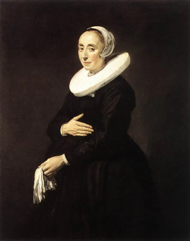  retrato de uma mulher desconhecida - Frans Hals