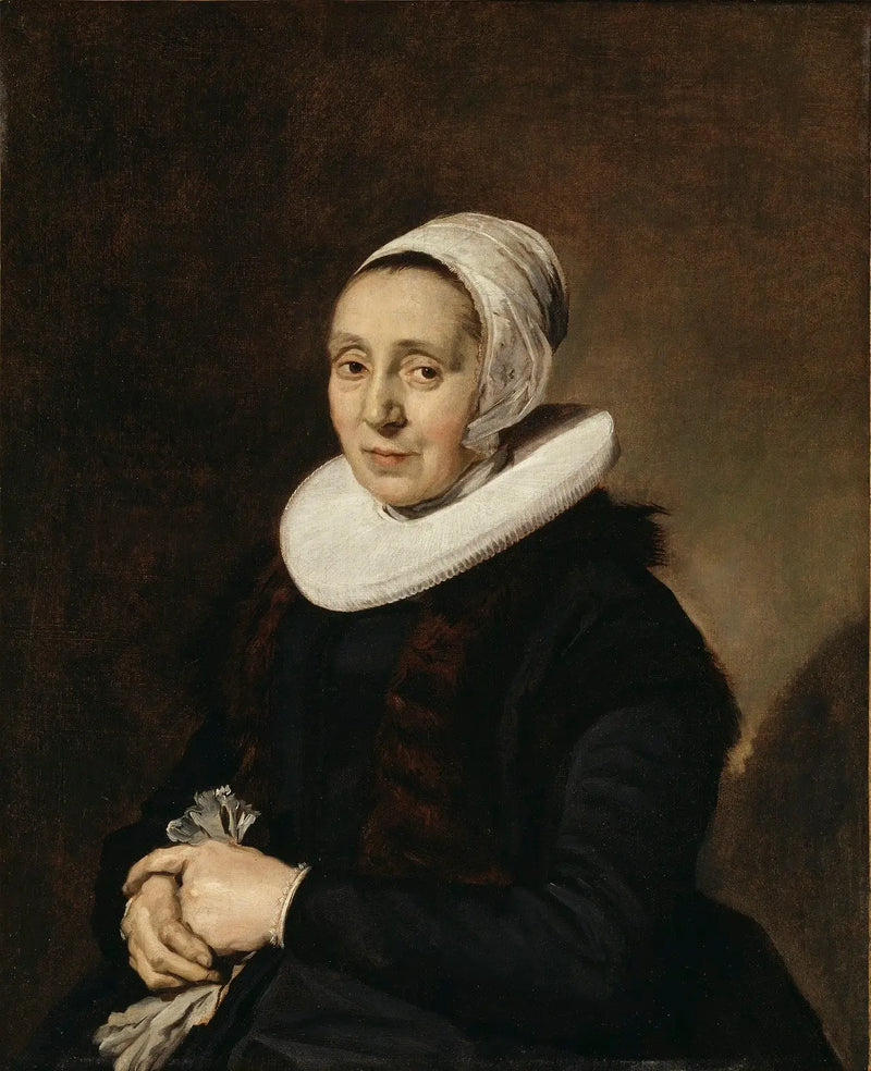  retrato de uma mulher desconhecida - Frans Hals
