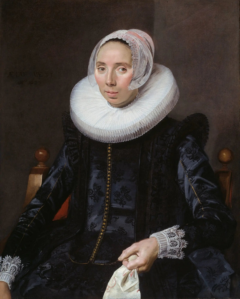  retrato de uma mulher desconhecida - Frans Hals