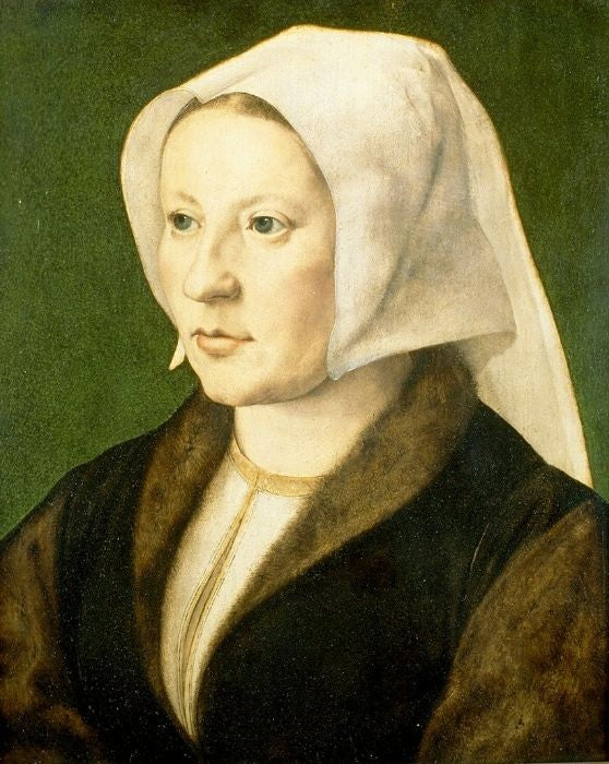 Retrato de uma mulher - Jan Gossaert