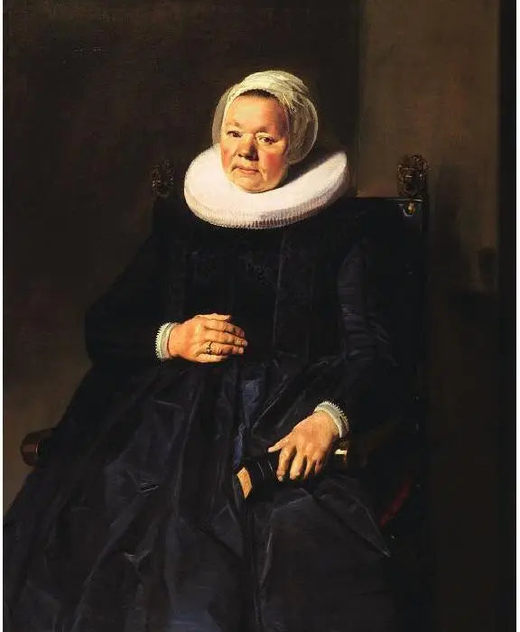 Retrato de uma mulher, possivelmente Hylck Boner - Frans Hals