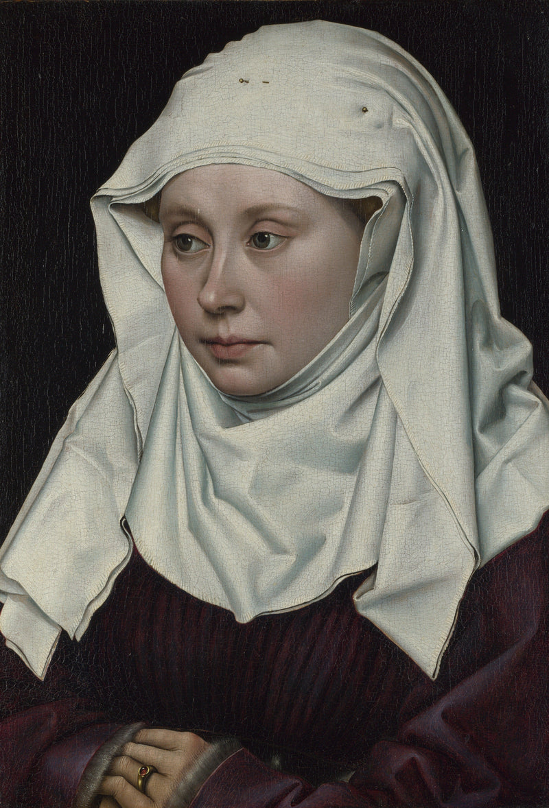 Retrato de uma mulher - Robert Campin