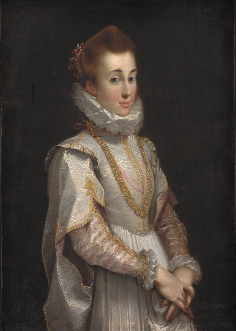 Retrato de uma jovem dama - Federico Barroci