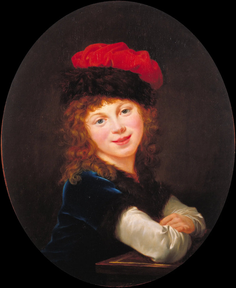 Retrato de uma jovem - Élisabeth Vigée Le Brun