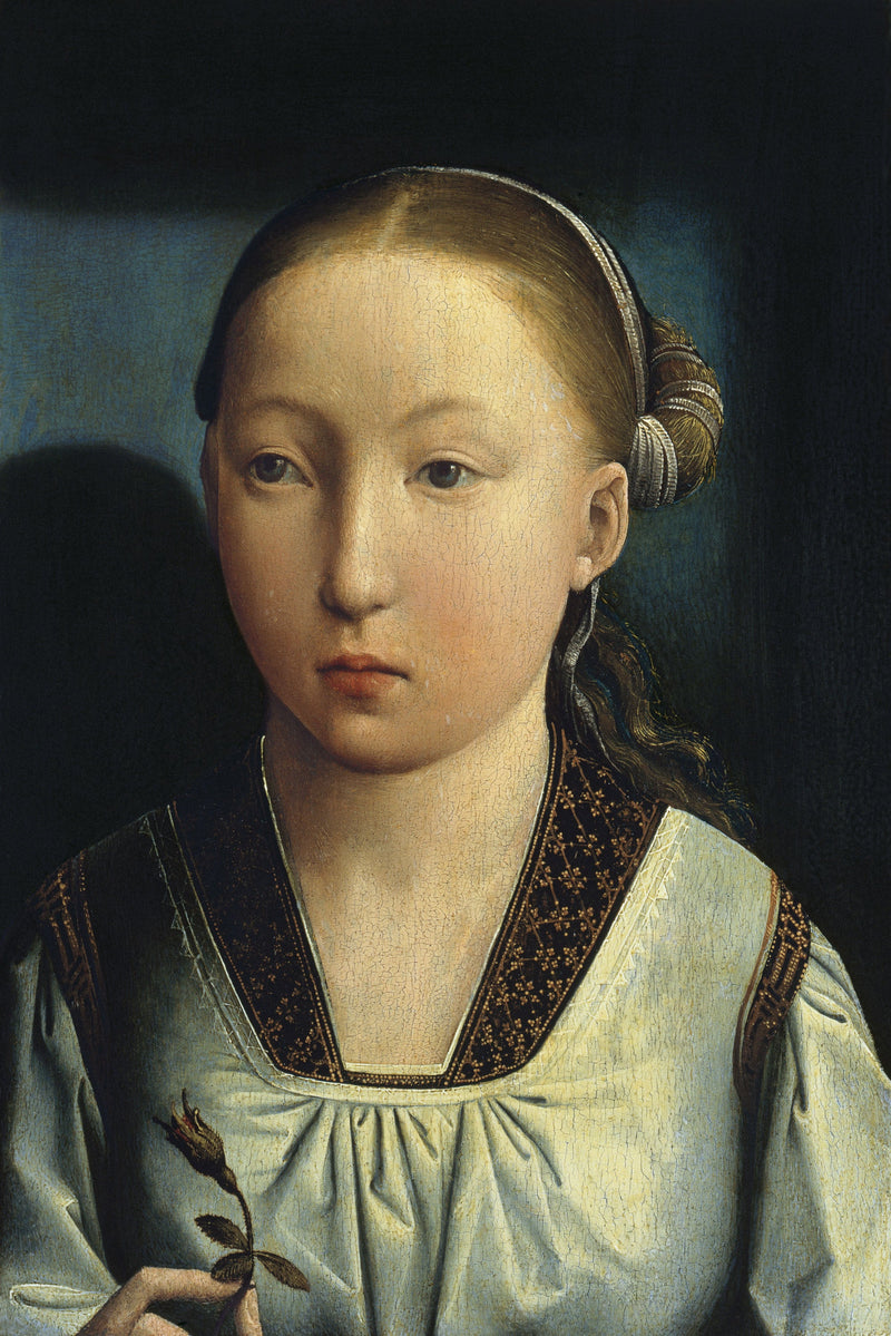 Retrato de uma jovem garota - Juan de Flandes