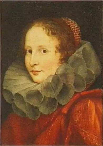 Retrato de busto de uma jovem mulher genovesa - Antoine van Dyck